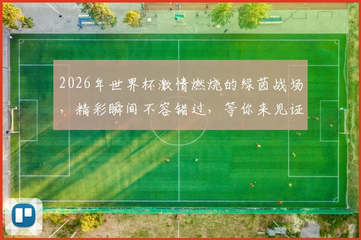 2026年世界杯激情燃烧的绿茵战场，精彩瞬间不容错过，等你来见证